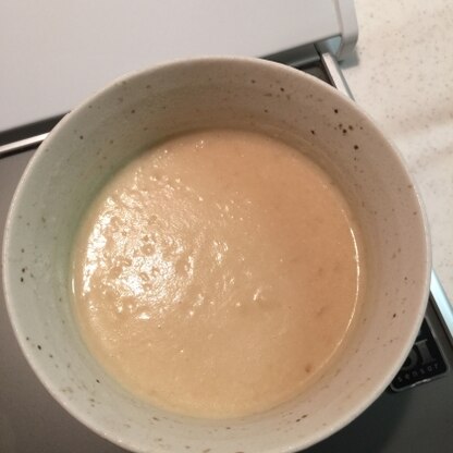 豆乳が余ってたので作りました。生クリームがなかったので代わりに牛乳で。簡単で美味しかったです！
